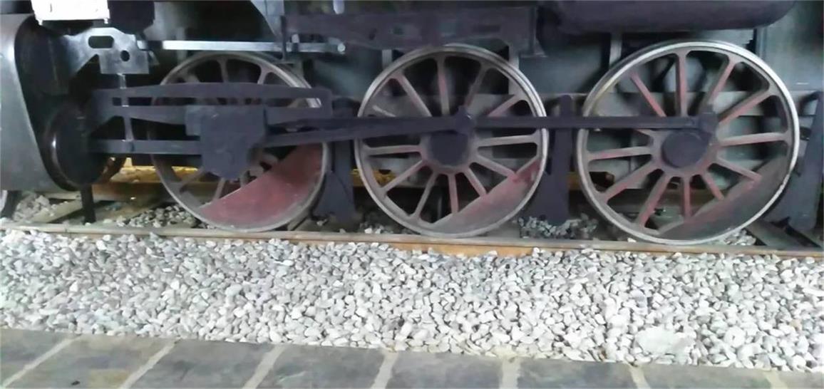 罗城蒸汽火车模型